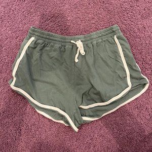 Aeropostale Green Tomboy Retro Shorts
